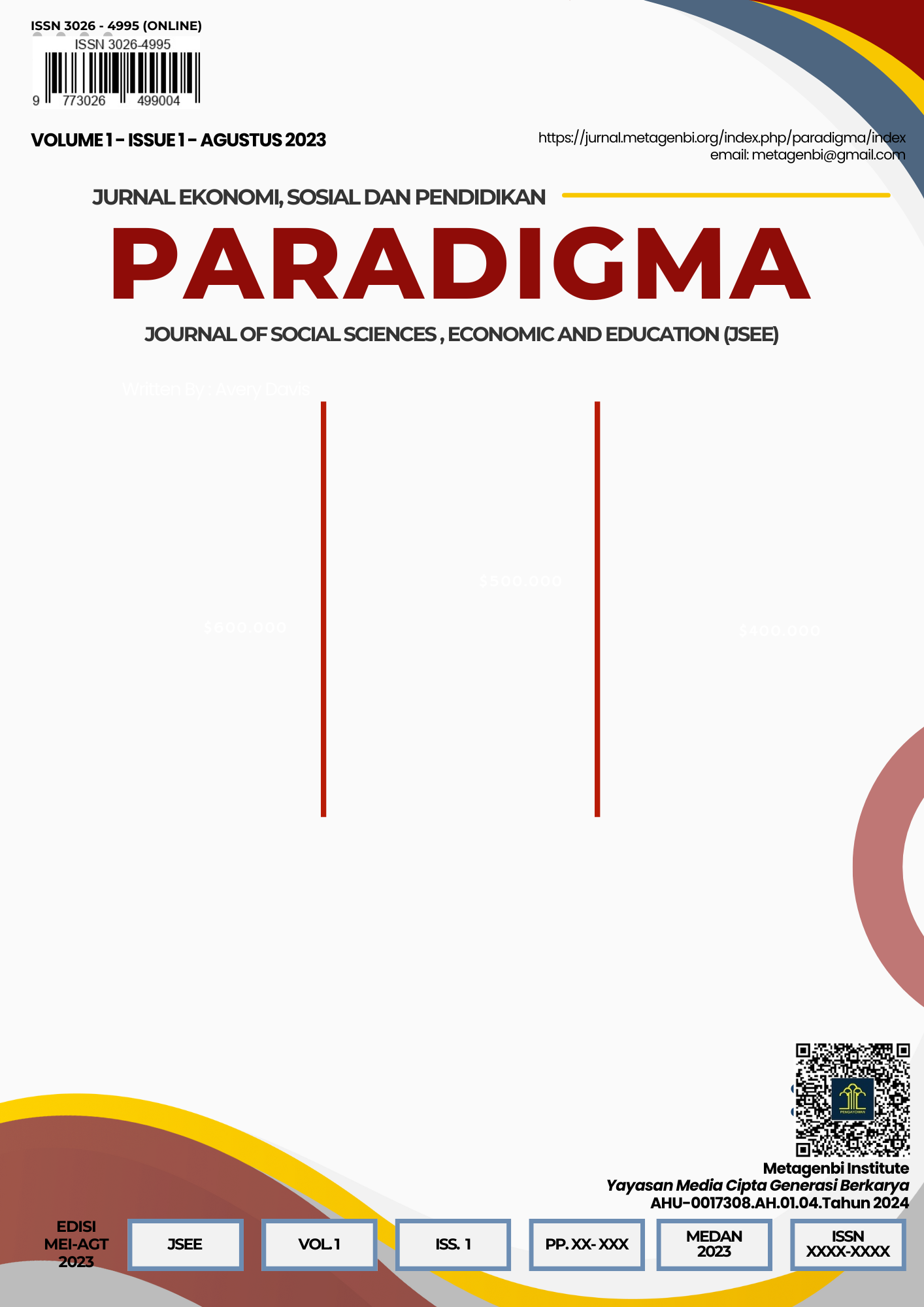 JURNAL RISET ILMU SOSIAL, EKONOMI DAN PENDIDIKAN